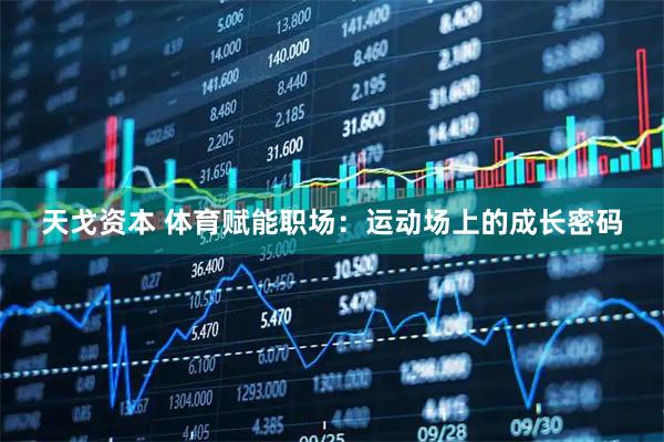 天戈资本 体育赋能职场：运动场上的成长密码